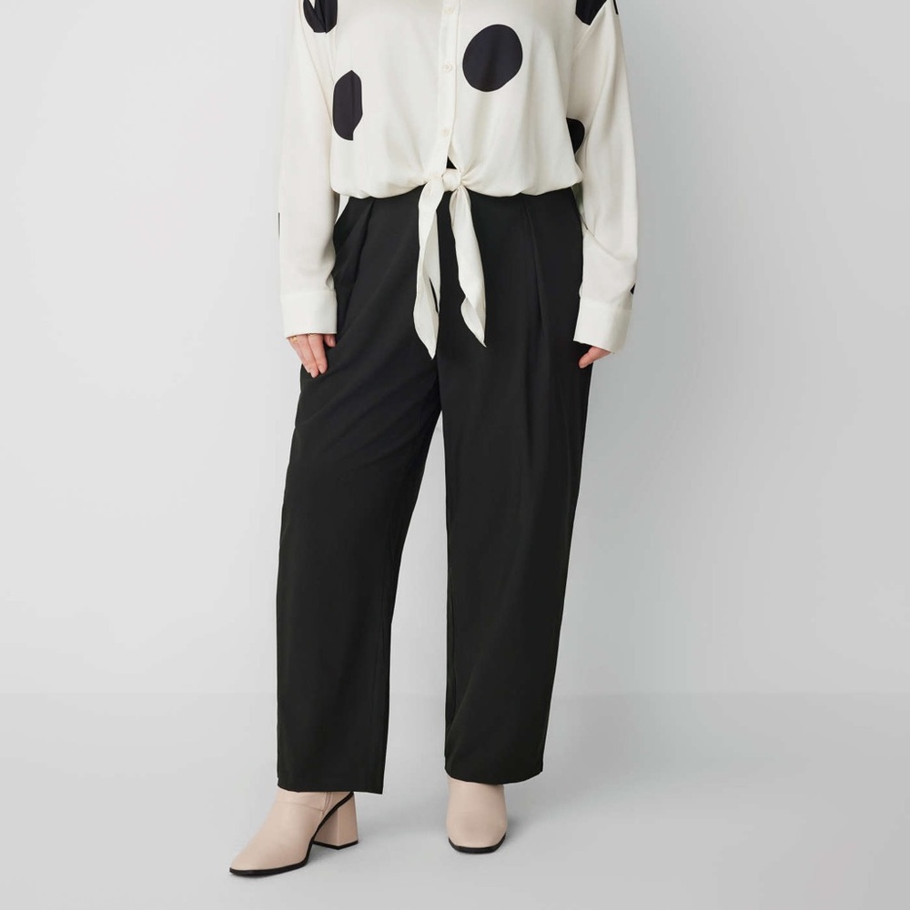 Cider Black and White Polka Dot Jumpsuit